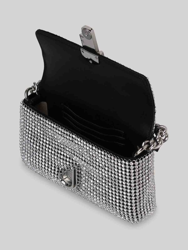 ショルダーバッグ - 銀 shop online: MARC JACOBS