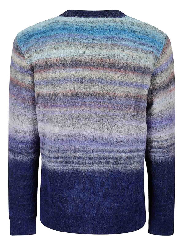 MISSONI: Strickpullover mit Rundhalsausschnitt online - Rundhalspullover - Bunt