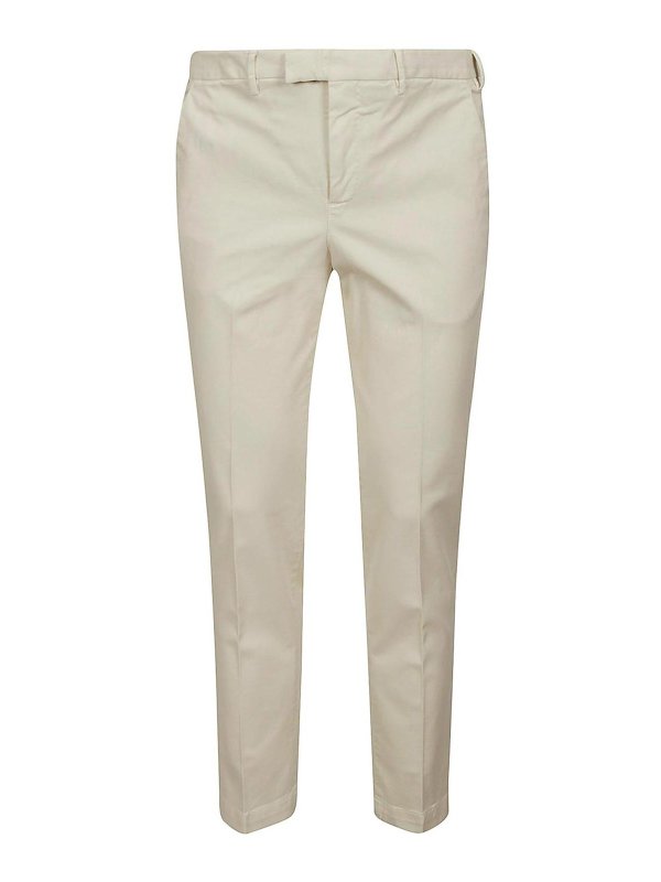 PT TORINO: カジュアルトラウザー - カジュアルパンツ - 白