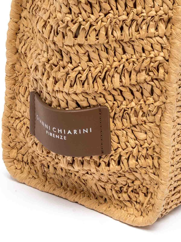 クロスボディバッグ - ブラウン shop online: GIANNI CHIARINI