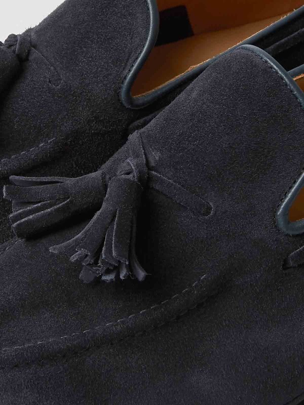 Elton Tassel Loafer Castorino Suede shop online: TRICKER