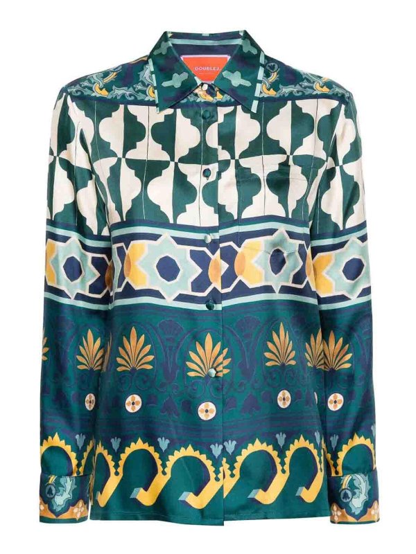 LA DOUBLEJ: Chemises - Chemise - Bleu Clair