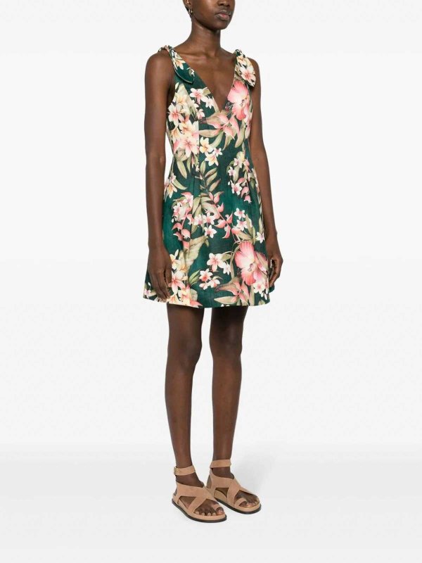 ZIMMERMANN: ショートドレス online - ショートドレス - 緑