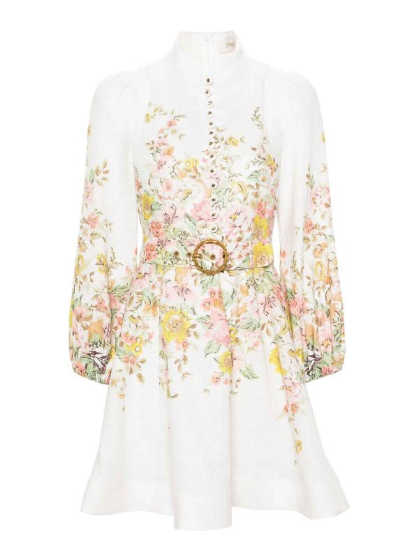 ZIMMERMANN: short dresses - Matchmaker Buttoned Mini Dress