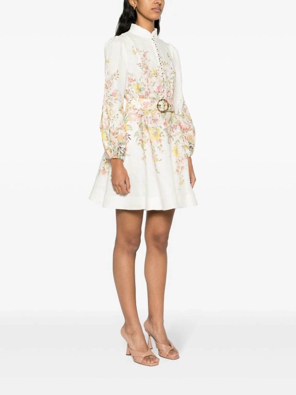 ZIMMERMANN: short dresses online - Matchmaker Buttoned Mini Dress