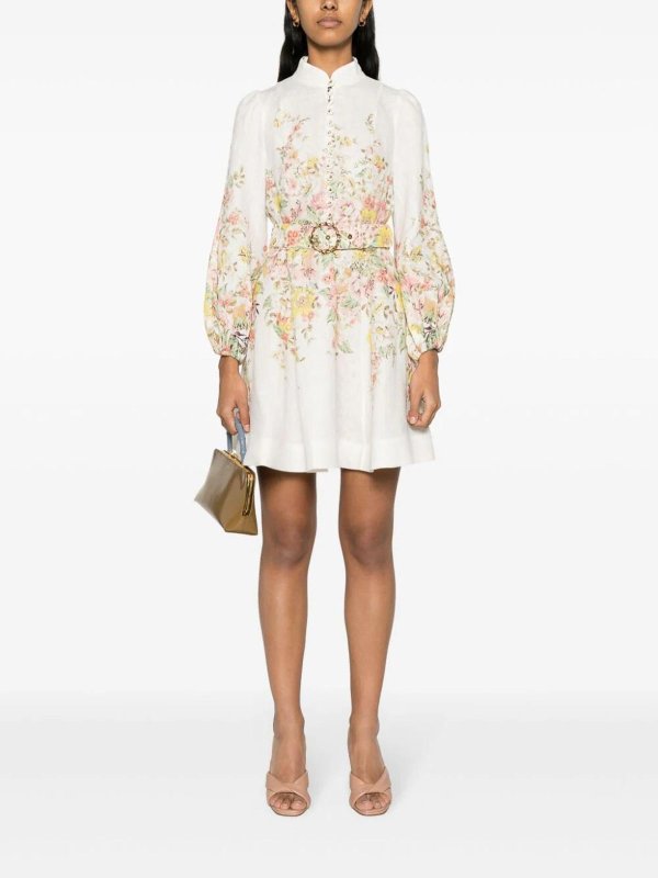 The Best Shops ZIMMERMANN: short dresses - Matchmaker Buttoned Mini Dress