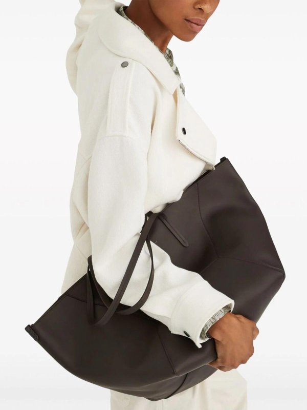 The Best Shops BRUNELLO CUCINELLI: Handtaschen - Shopper - Braun