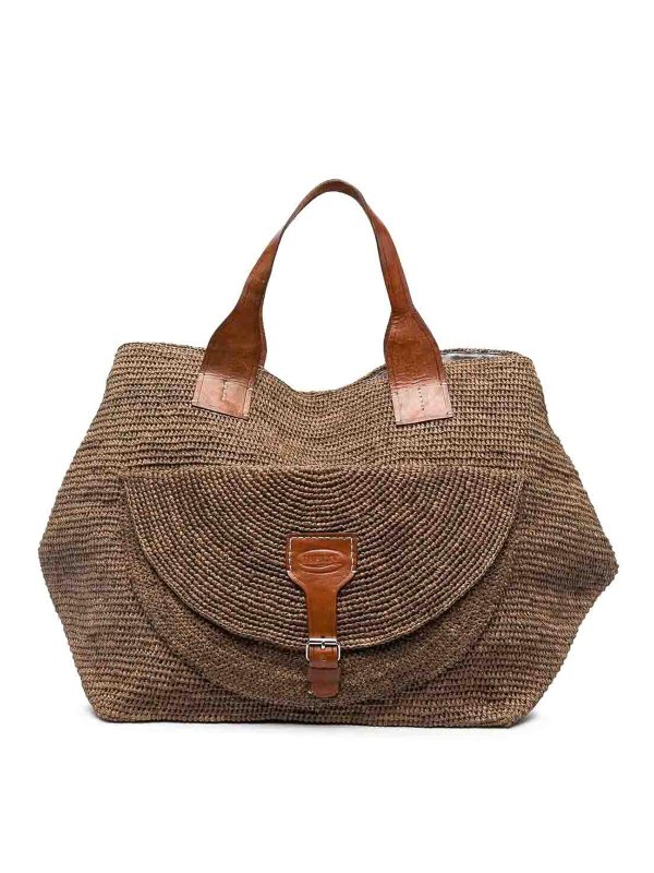 IBELIV: shopper - Borsa in rafia