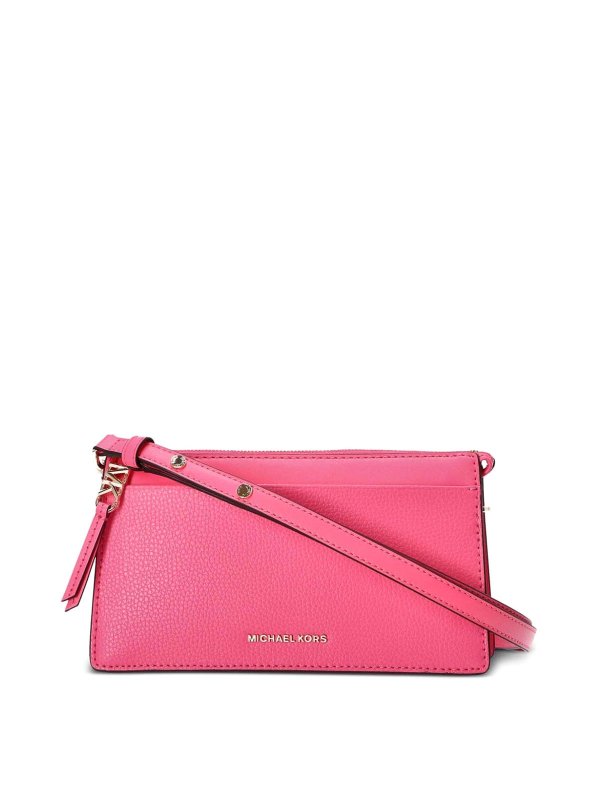 MICHAEL KORS: クロスボディバッグ - クロスボディバッグ - ヌードカラー