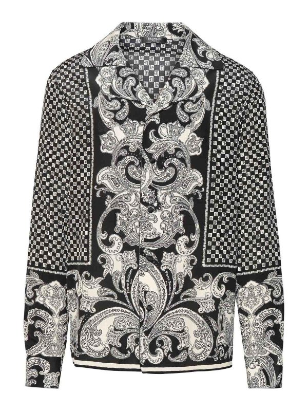 Balmain: Hemden - Hemd - Schwarz