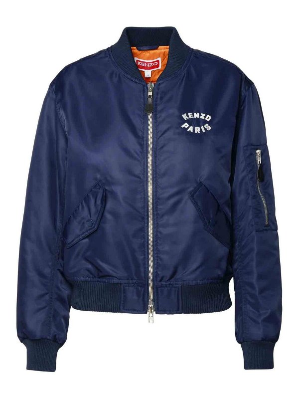 KENZO: Bomberjacken - Bomberjacke - Blau