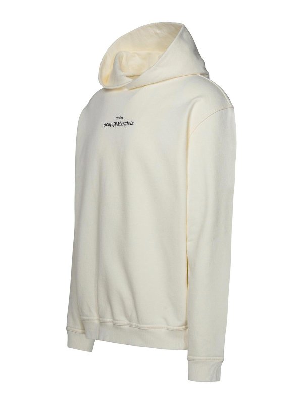 The Best Shops Maison Margiela: Sweatshirts & Pulls - Sweat-Shirts - Blanc