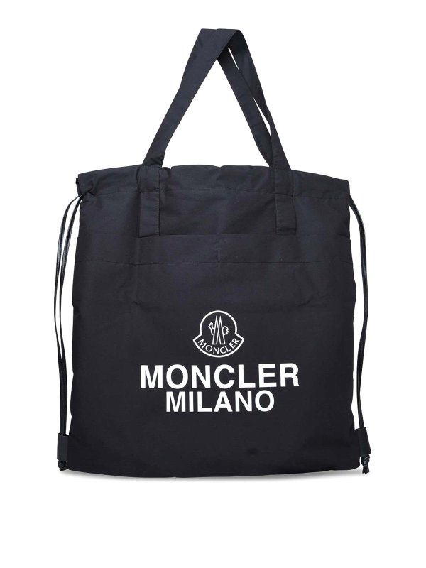 MONCLER: borse a spalla - Borsa logo