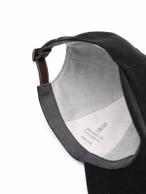 BRUNELLO CUCINELLI: hats & caps online - Hat with logo