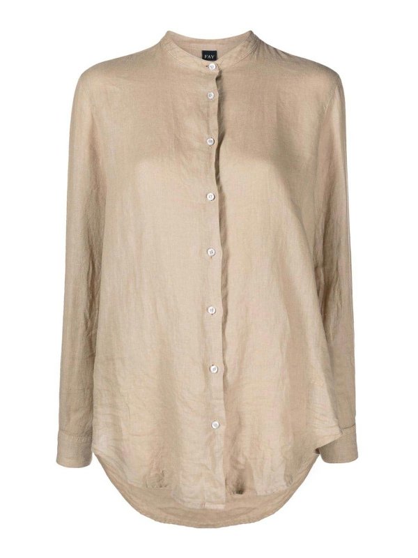 FAY: シャツ - シャツ - ベージュ
