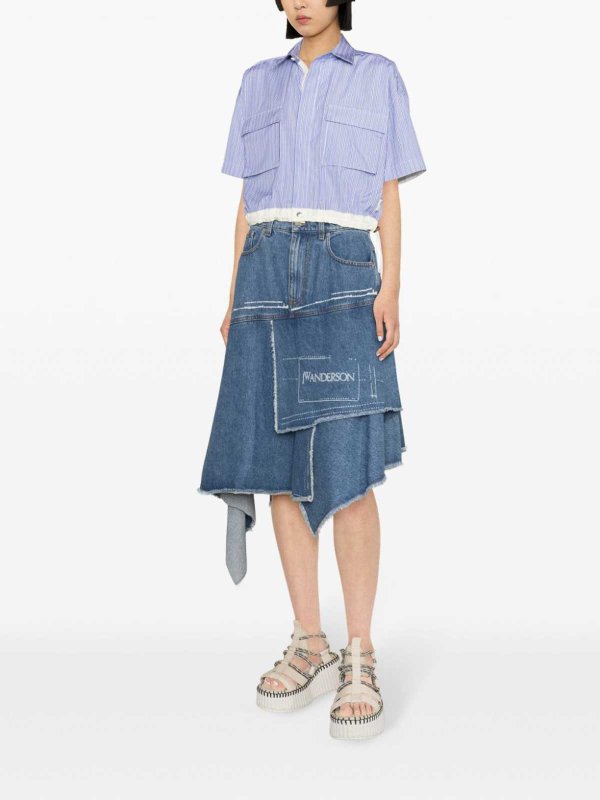 Sacai: Hemden online - Hemd - Blau