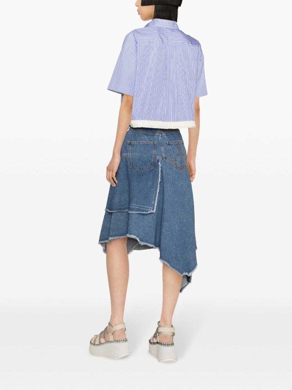 The Best Shops Sacai: Hemden - Hemd - Blau