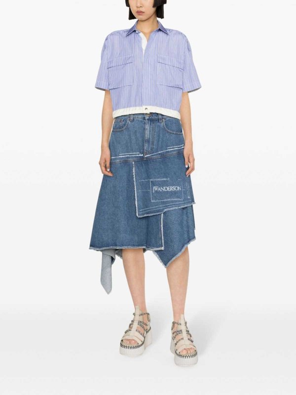 Hemd - Blau shop online: Sacai