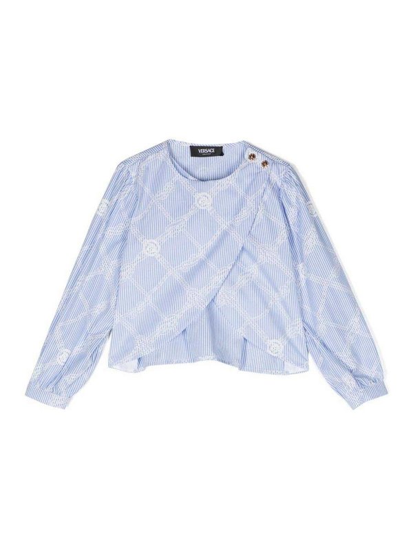 VERSACE YOUNG: シャツ - シャツ - 白