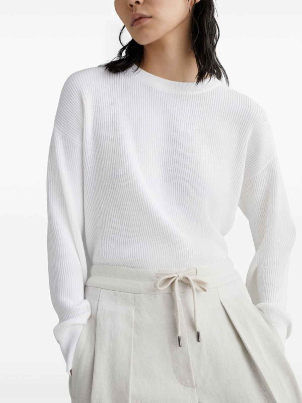 Straight trousers shop online: BRUNELLO CUCINELLI