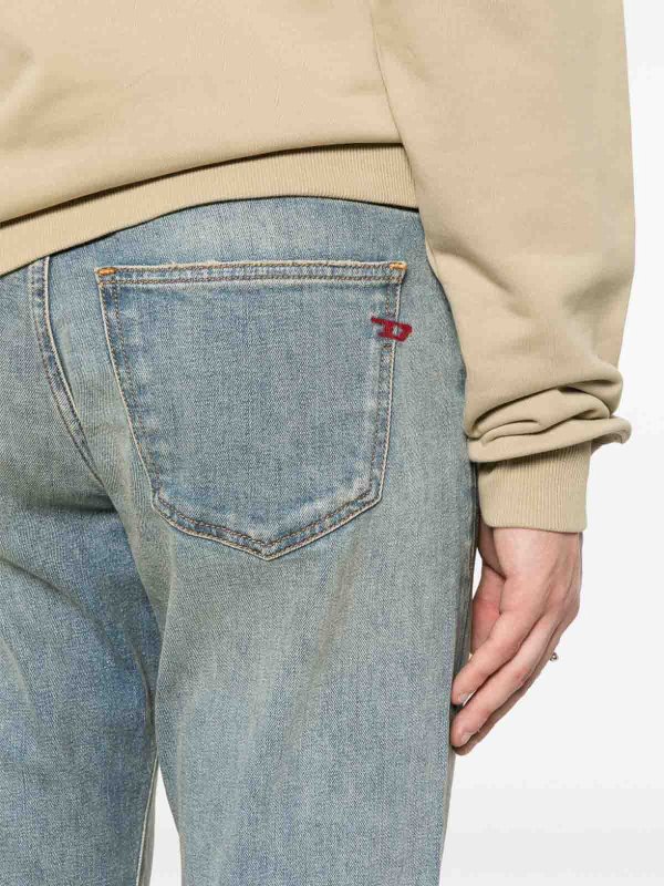 DIESEL: ストレートジーンズ online - ストレートジーンズ - ブルー