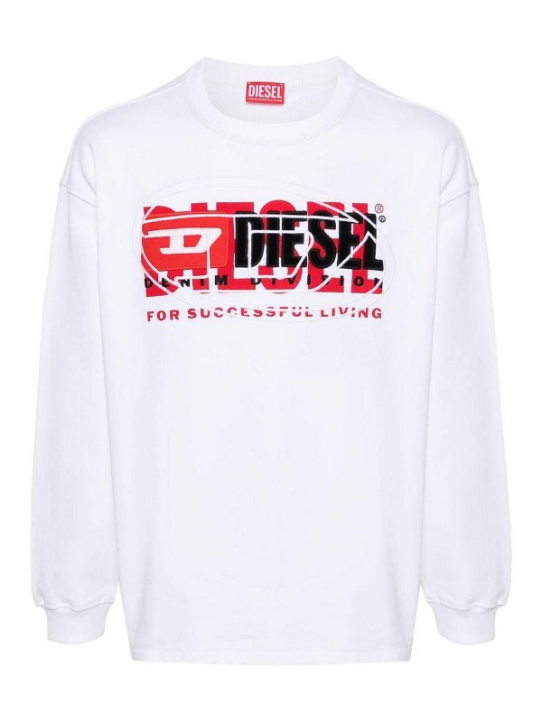 DIESEL: Sweatshirts & Sweaters - Sweatshirt with print