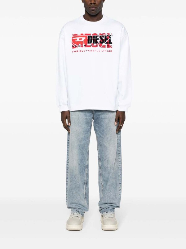 DIESEL: Sweatshirts & Sweaters online - Sweatshirt with print