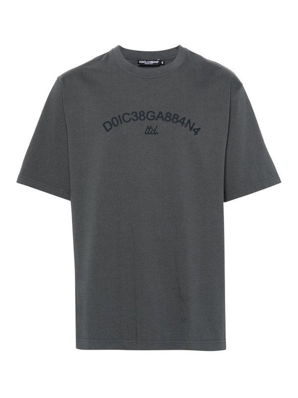 DOLCE & GABBANA: t-shirt - T-shirt in cotone