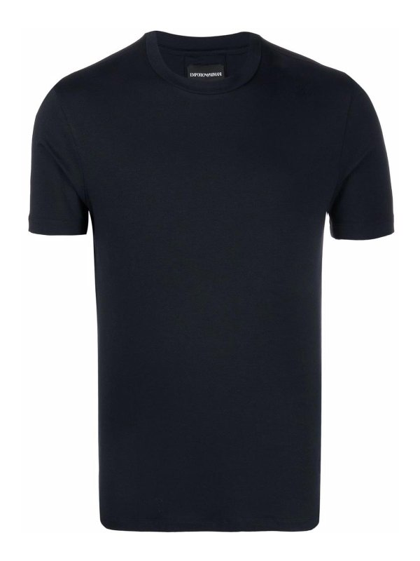 EMPORIO ARMANI: Camisetas - Camiseta - Azul