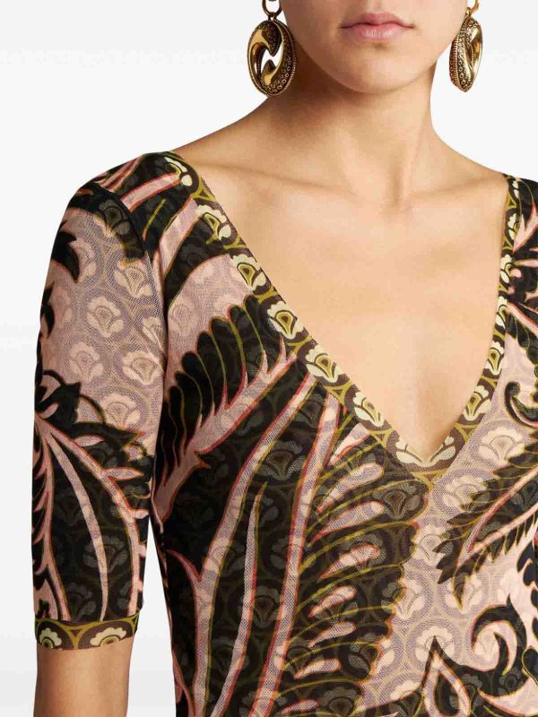 Maxikleid - Bunt shop online: ETRO