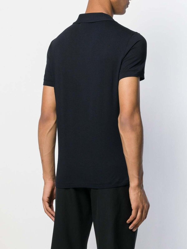 ポロシャツ - ダークブルー shop online: GIORGIO ARMANI