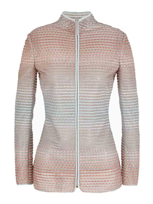 GIORGIO ARMANI: カーディガン - カーディガン - マルチカラー