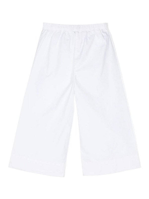 The Best Shops Il Gufo: casual trousers - White trousers