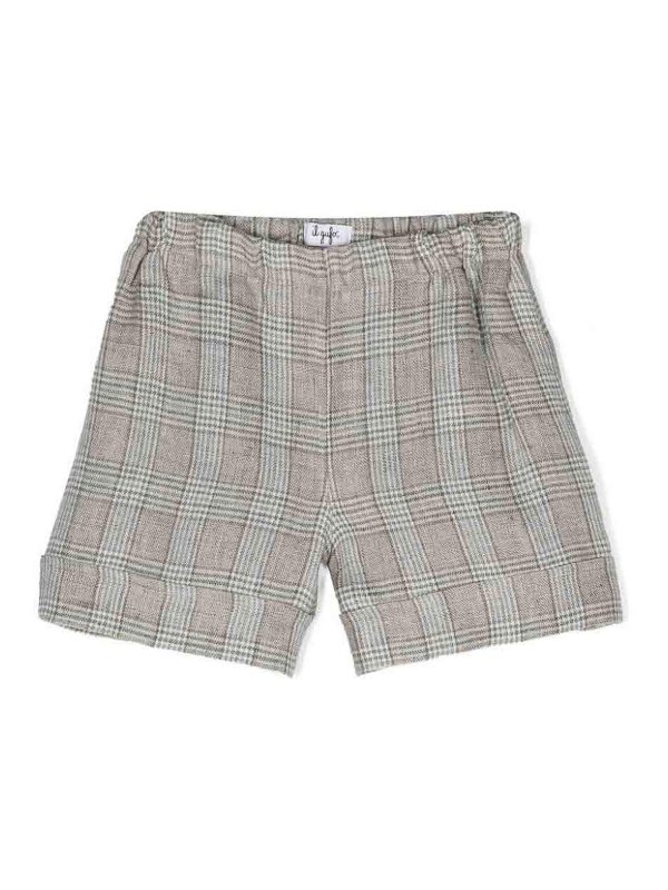 Il Gufo: カジュアルトラウザー - カジュアルパンツ - ブラウン