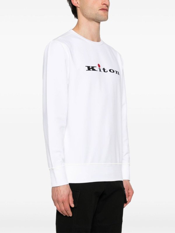 The Best Shops KITON: T-shirts - T-Shirt - Weiß