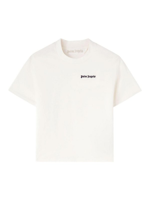 Palm Angels: Tシャツ - Tシャツ - ベージュ