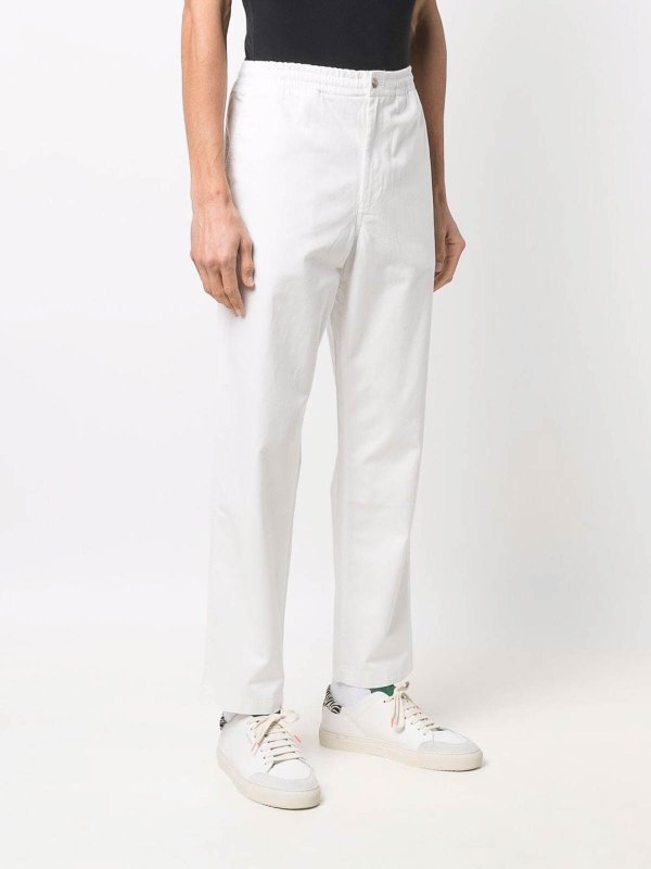 The Best Shops POLO RALPH LAUREN: カジュアルトラウザー - カジュアルパンツ - 白
