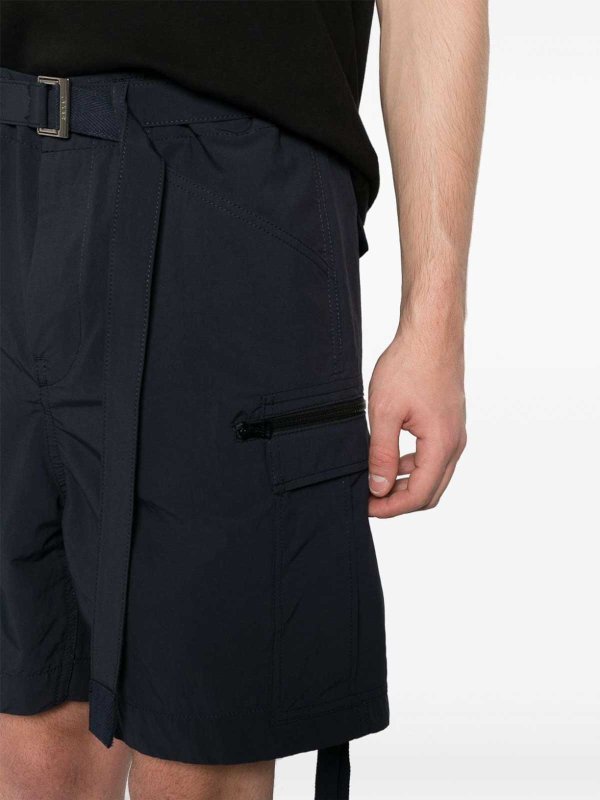 Sacai buy online Black Bermuda shorts