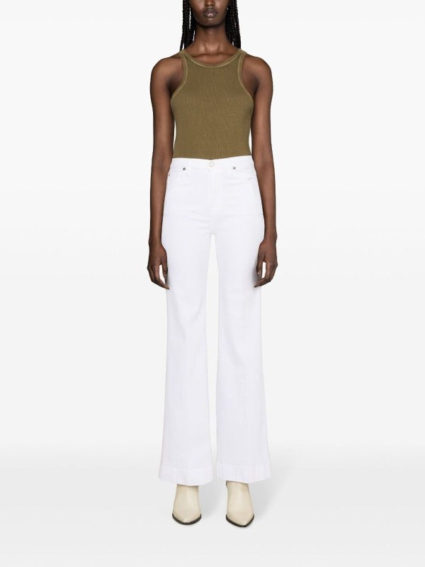 Schlagjeans - Weiß shop online: SEVEN