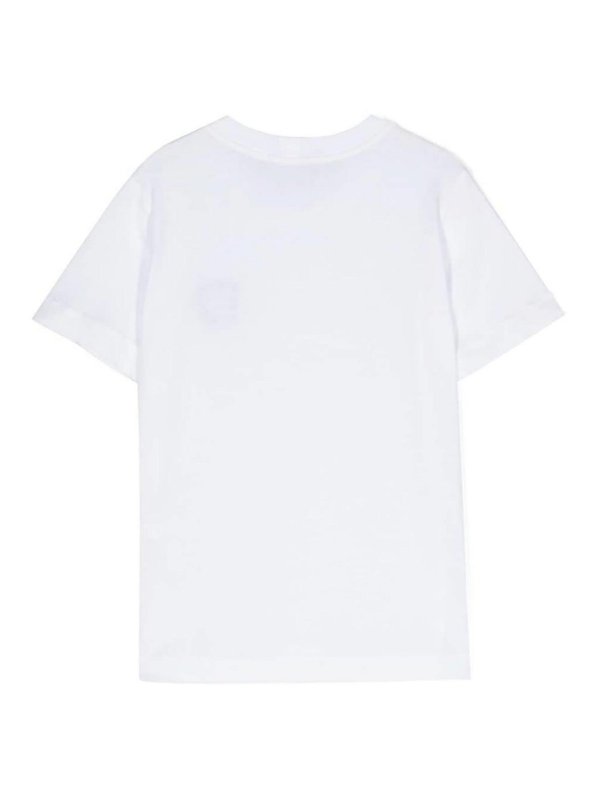 STONE ISLAND: T-shirts online - T-Shirt - Gris Clair