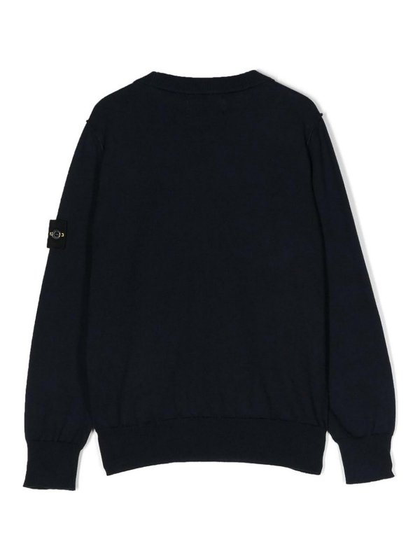 The Best Shops STONE ISLAND: スウェット＆セーター - スウェットシャツ/セーター - ダークブルー