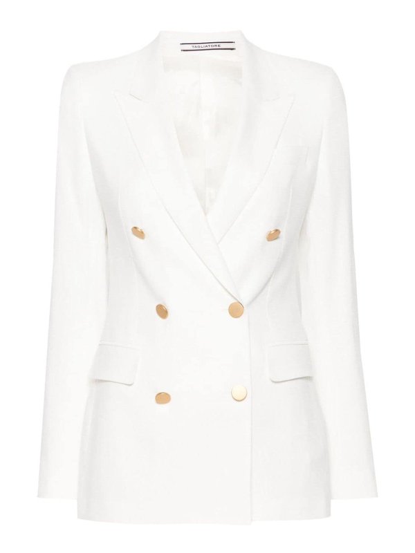 TAGLIATORE: Vestes de costume - Blazer - Blanc