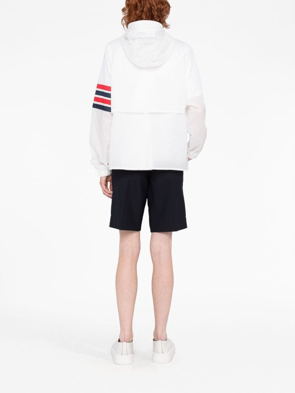 The Best Shops THOM BROWNE: カジュアルジャケット - カジュアルジャケット - 白