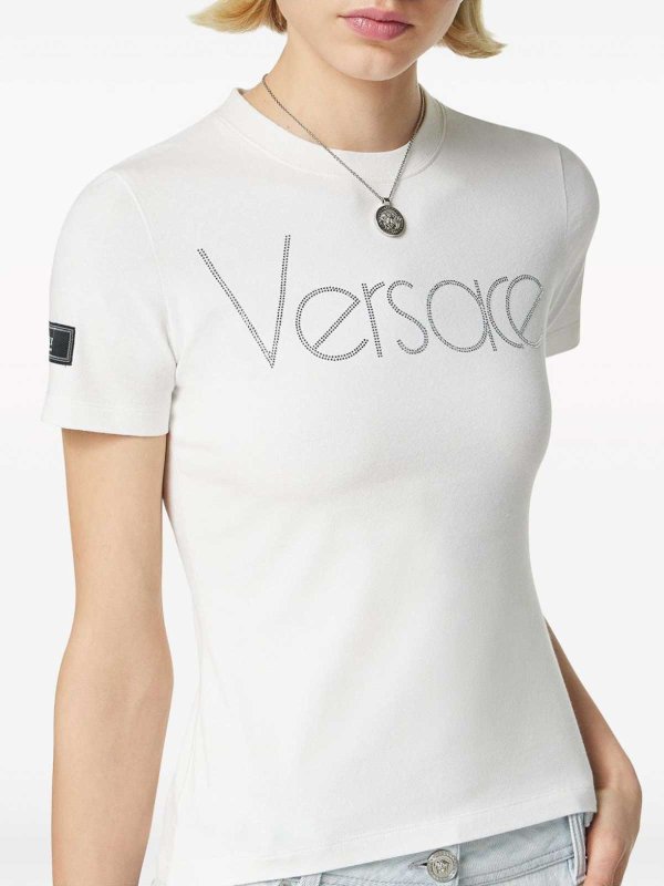 Camiseta - Blanco shop online: VERSACE