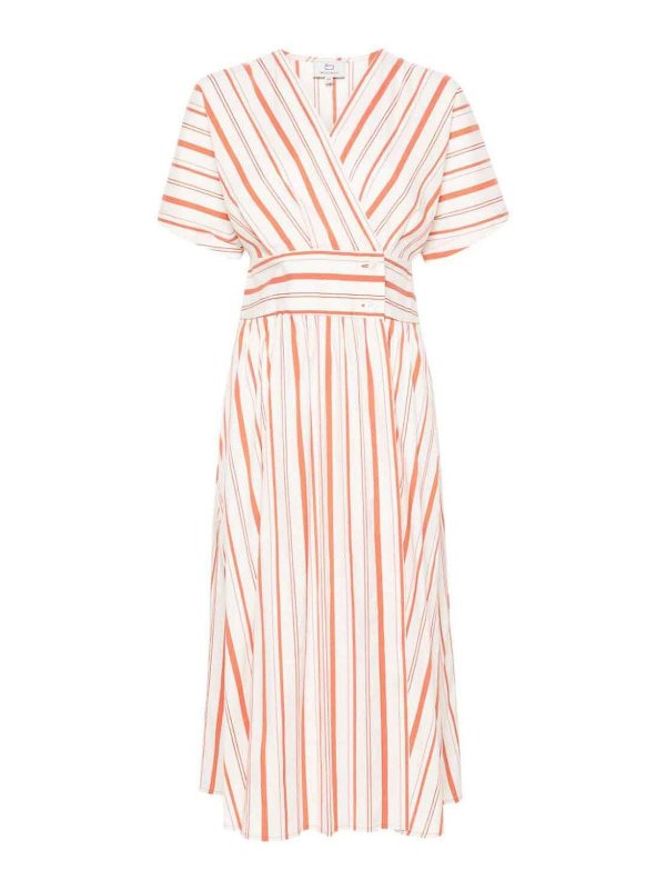 WOOLRICH: Vestidos largos - Vestido Largo - Rojo