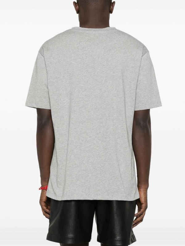 T-shirt with logo shop online: Balmain