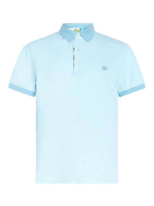 ETRO: Polos  - Polo - Bleu