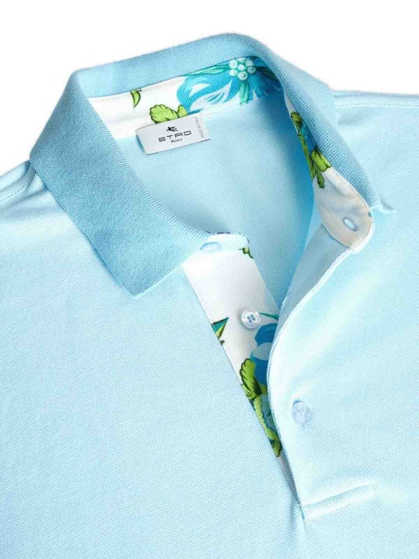 Polo - Bleu shop online: ETRO