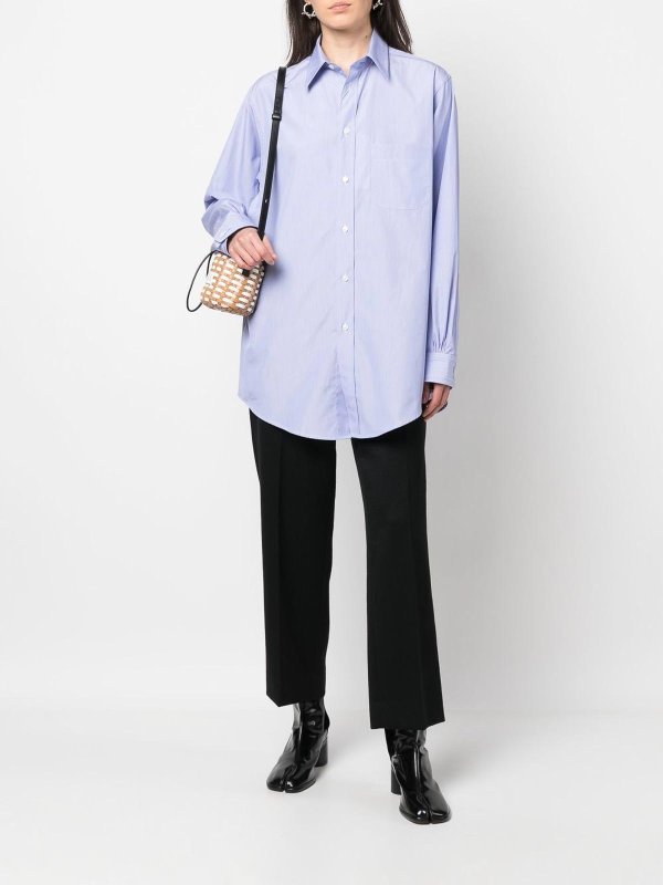 Maison Margiela: Camisas online - Camisa - Azul