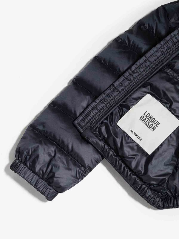 The Best Shops MONCLER JR: ダウン・ハイテクジャケット - ダウンジャケット - ブルー